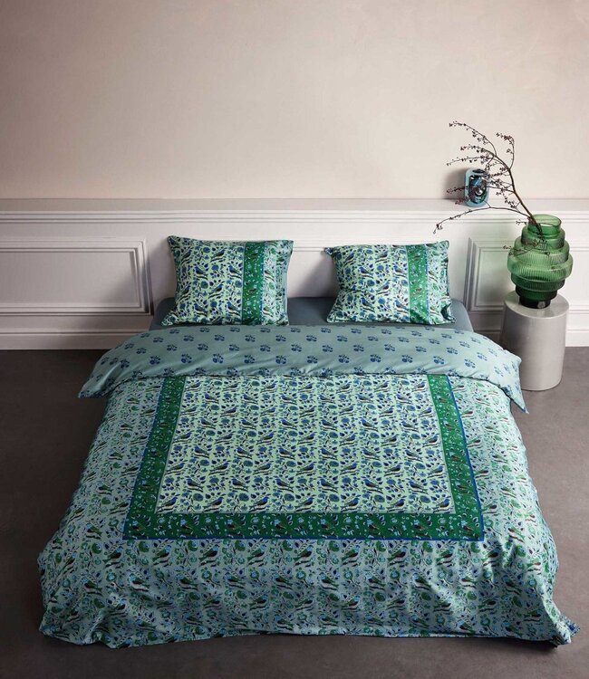 Essenza Dekbedovertrek Valeria Subtle Green 260 x 200/220