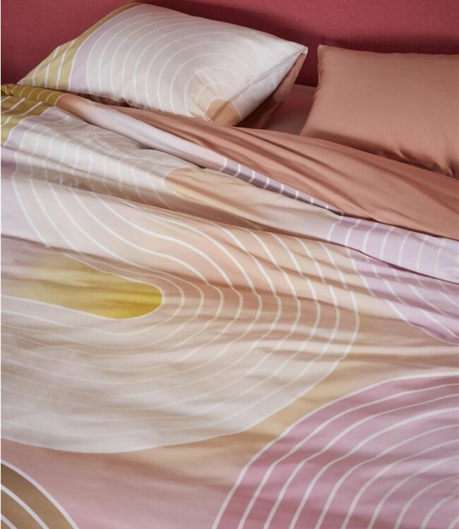 Dutch Design Dekbedovertrek Curves Koraal 140 x 200/220