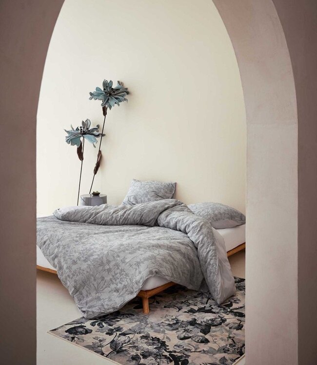 Essenza Dekbedovertrek Maribel Grey 200 x 200/220