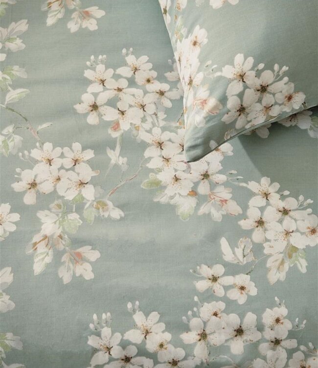 Ariadne at Home Dekbedovertrek Blooming Flowers Blauw