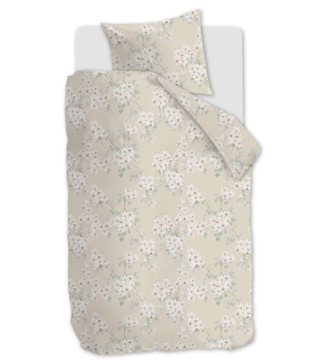 Ariadne at Home Dekbedovertrek Blooming Flowers Zand