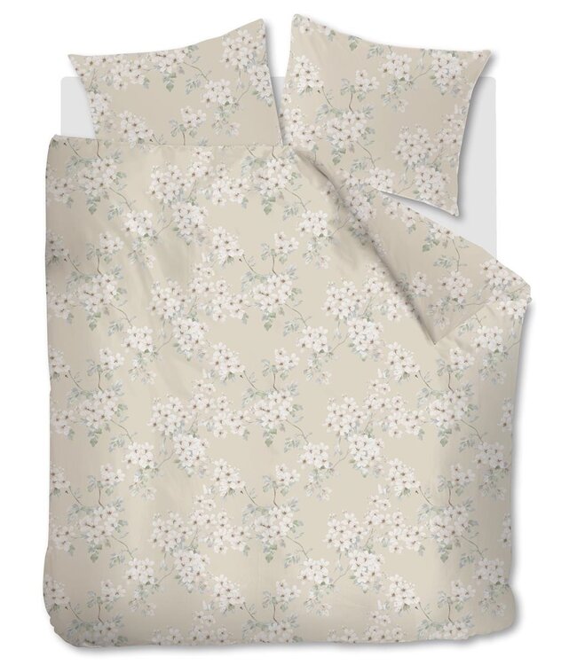 Ariadne at Home Dekbedovertrek Blooming Flowers Zand