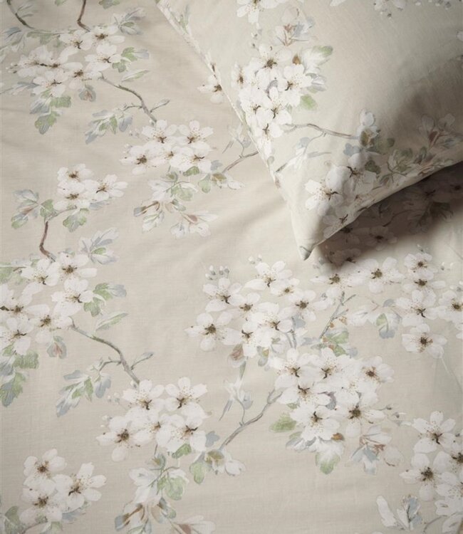 Ariadne at Home Dekbedovertrek Blooming Flowers Zand