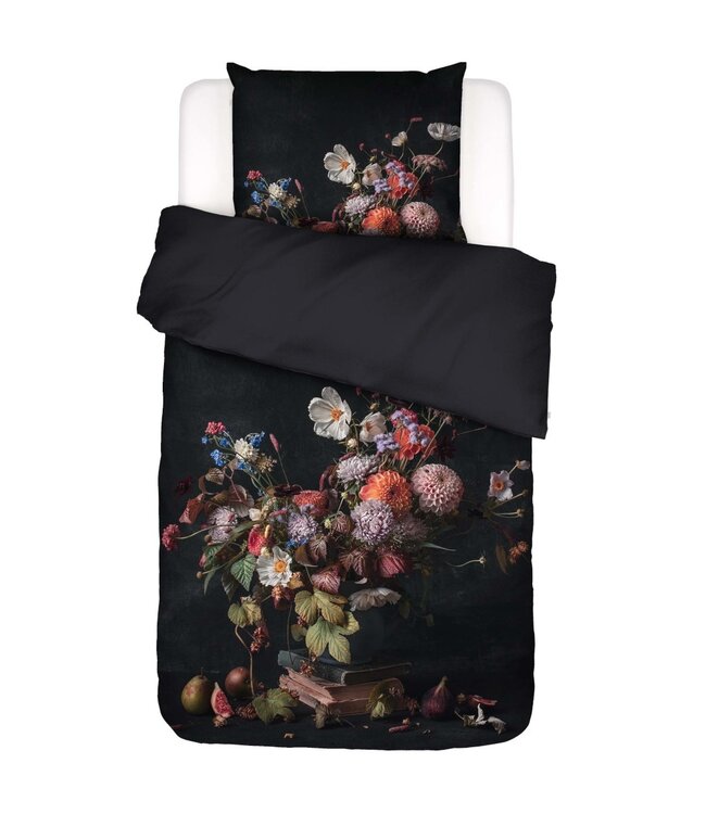 Essenza Dekbedovertrek Bouquet Antraciet 140 x 200/220