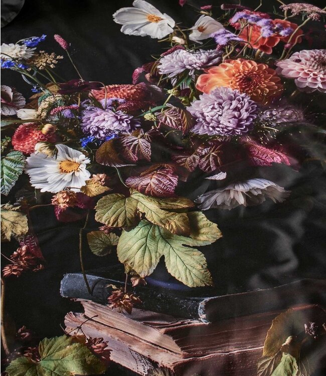 Essenza Dekbedovertrek Bouquet Antraciet 260 x 200/220