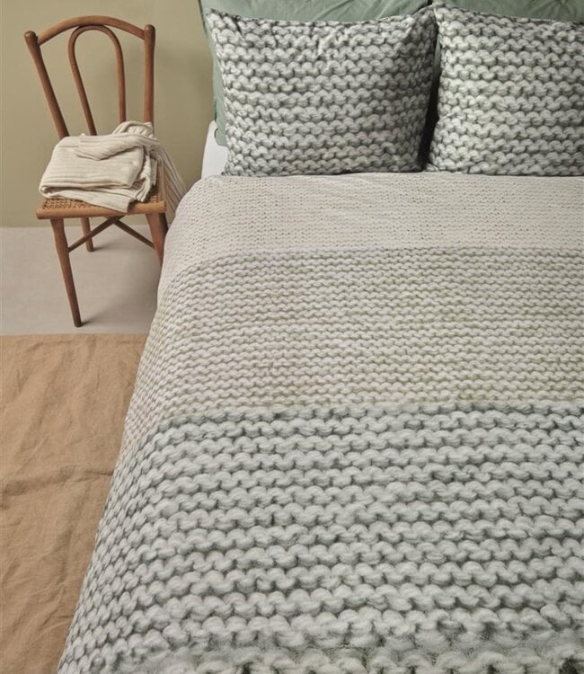 Ariadne at Home Dekbedovertrek Mixed Green 140 x 200/220