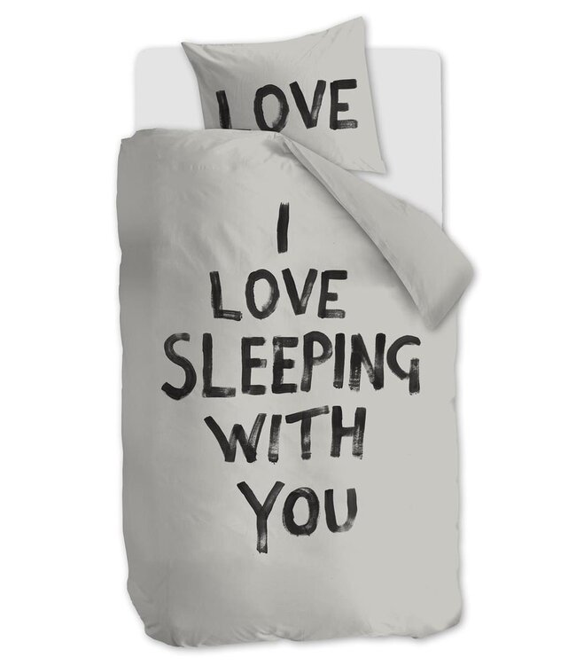 VT WONEN Dekbedovertrek Love Sleep Natural 140 x 200/220