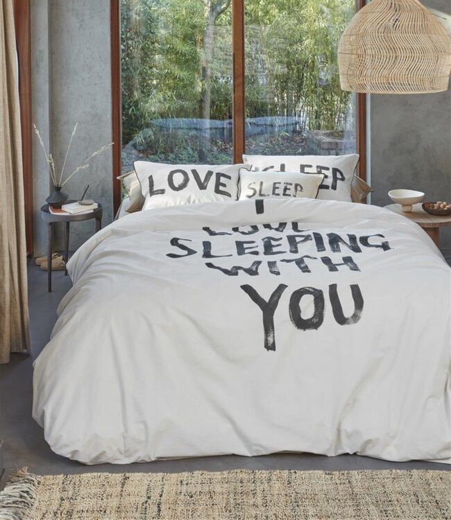 VT WONEN Dekbedovertrek Love Sleep Natural 200 x 200/220