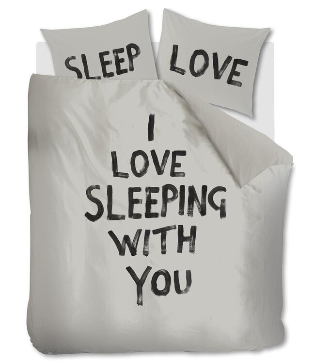 VT WONEN Dekbedovertrek Love Sleep Natural 200 x 200/220