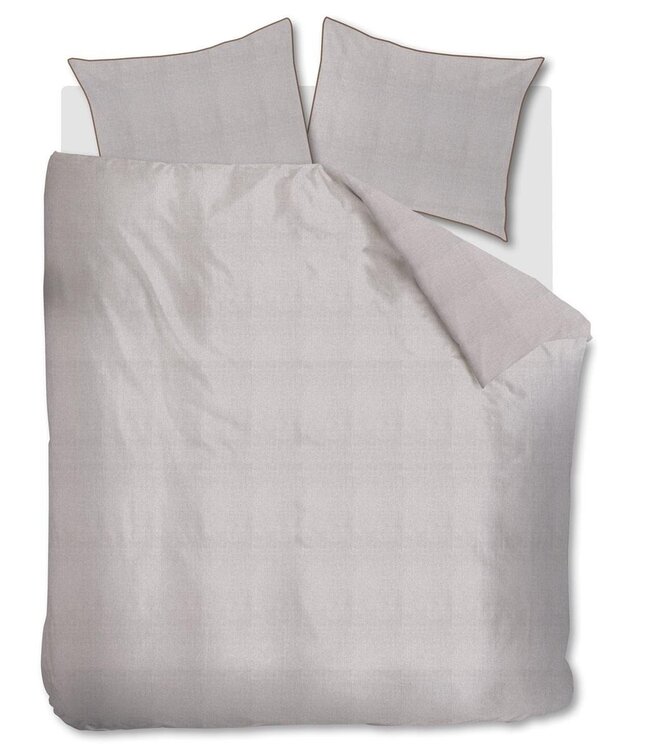 VT WONEN Dekbedovertrek Bolt Sand 200 x 200/220