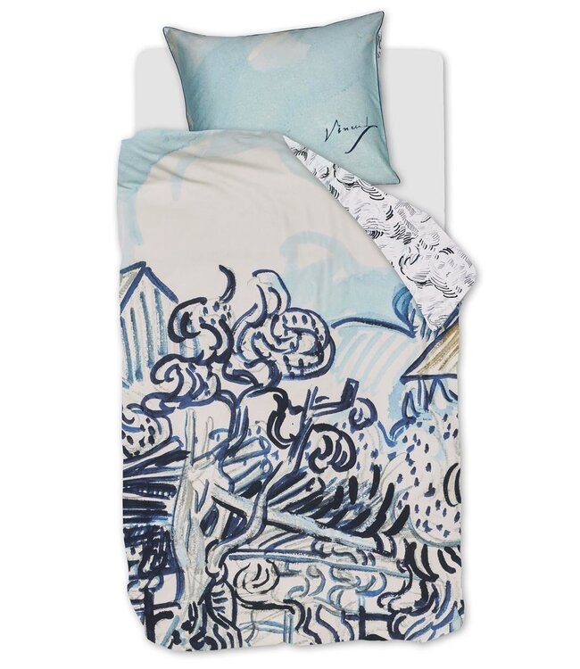 Beddinghouse Dekbedovertrek Van Gogh Vieux Vignoble Blue
