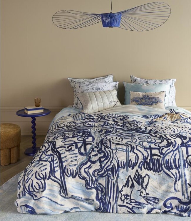 Beddinghouse Dekbedovertrek Van Gogh Vieux Vignoble Blue 140 x 200/220