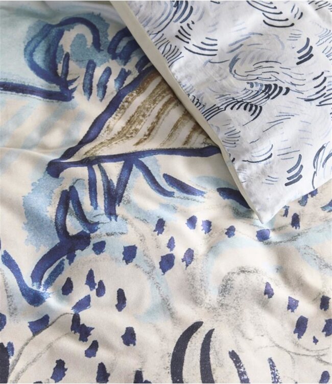 Beddinghouse Dekbedovertrek Van Gogh Vieux Vignoble Blue 140 x 200/220