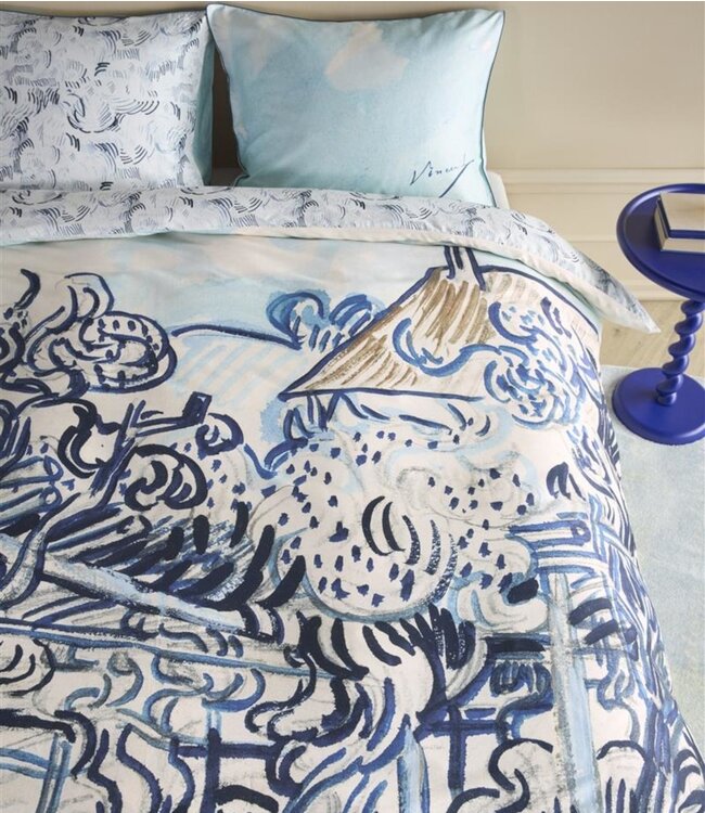 Beddinghouse Dekbedovertrek Van Gogh Vieux Vignoble Blue 140 x 200/220