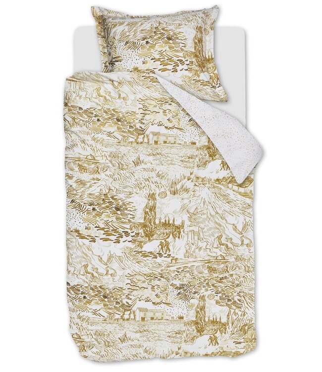 Beddinghouse Dekbedovertrek Van Gogh Champs de Semis Ochre