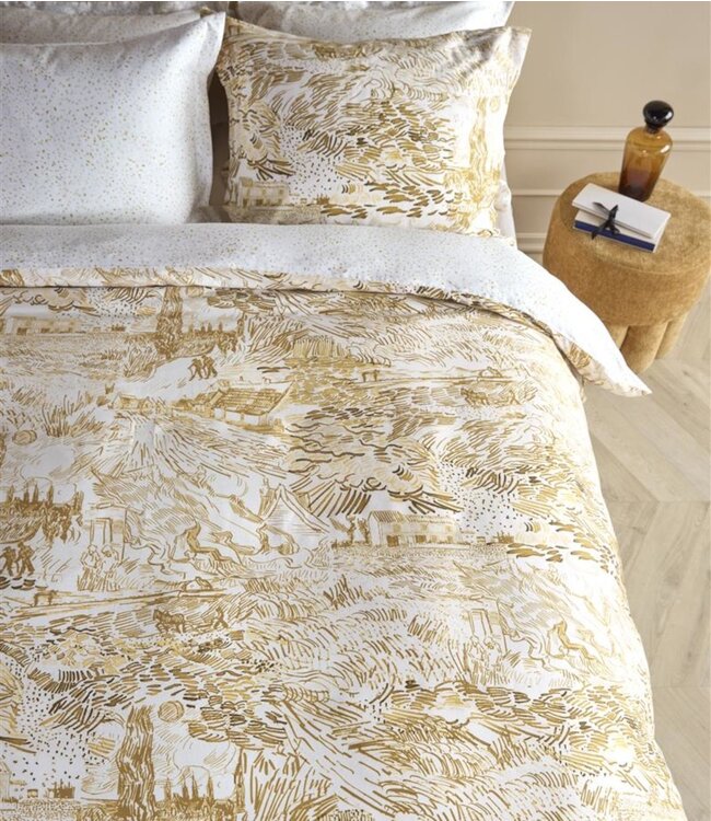 Beddinghouse Dekbedovertrek Van Gogh Champs de Semis Ochre 140 x 200/220