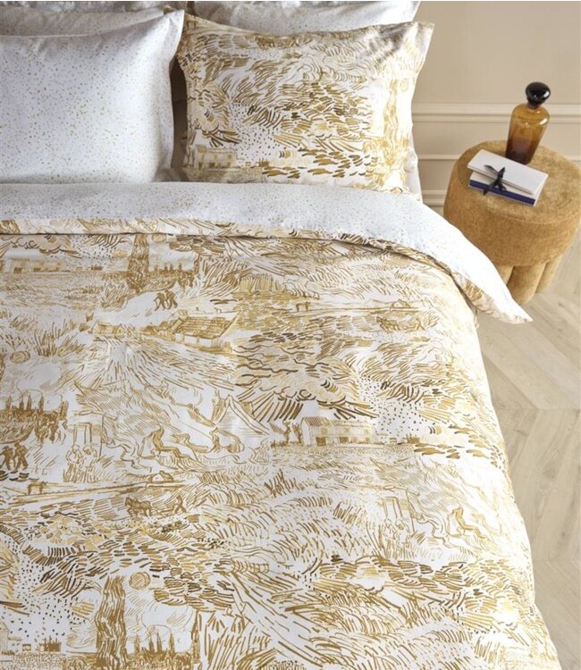 Beddinghouse Dekbedovertrek Van Gogh Champs de Semis Ochre 200 x 200/220