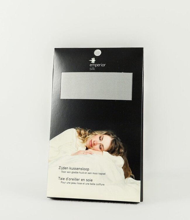 Emperior Silk Zijden Kussensloop Premium Zilver