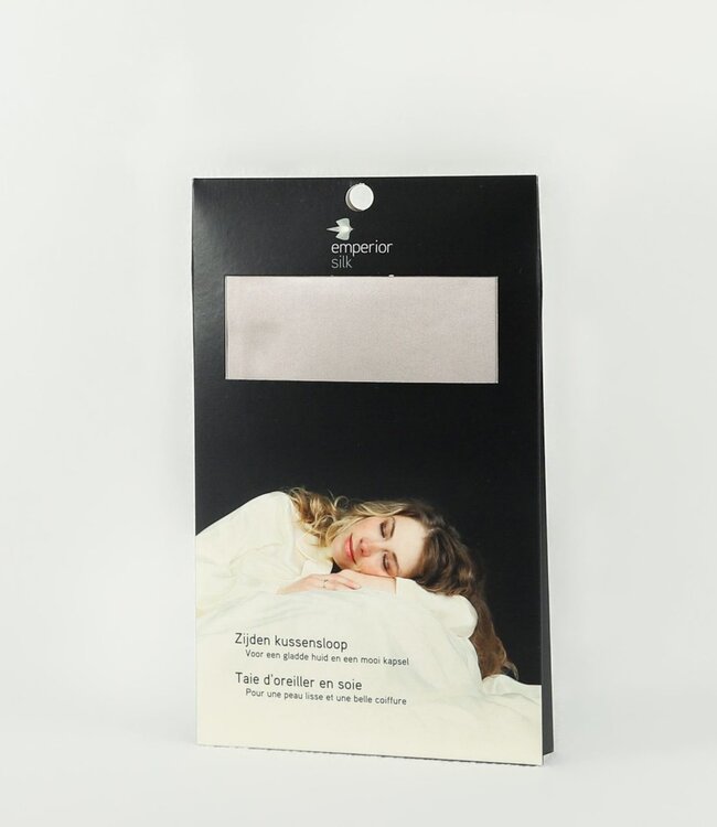 Emperior Silk Zijden Kussensloop Premium Taupe