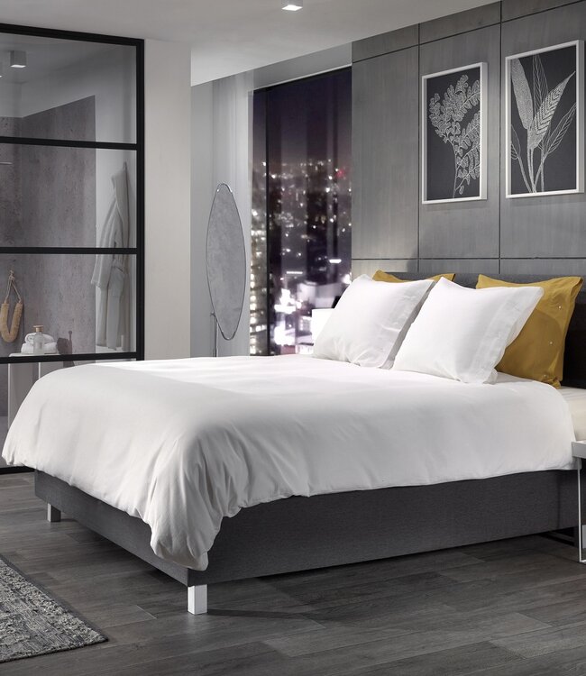 Heckett Lane Dekbedovertrek Cialda White 140 x 200/220