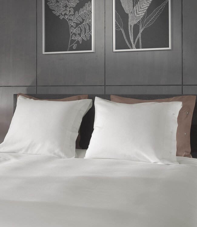 Heckett Lane Dekbedovertrek Cialda Bone White 200 x 200/220