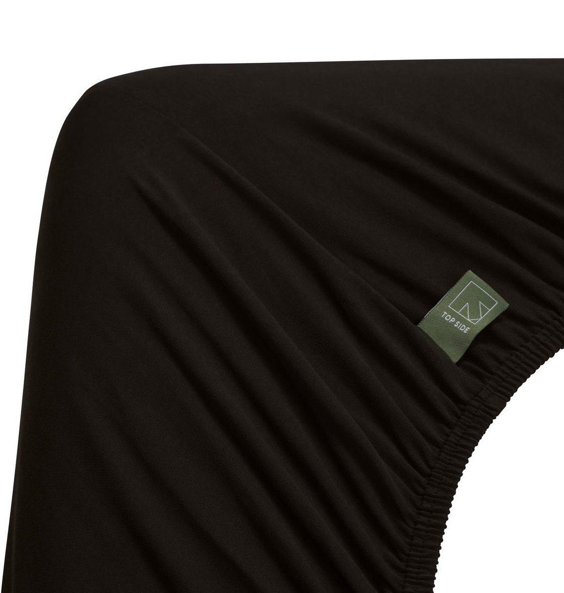 Dutch Design Organic Jersey Hoeslaken Black