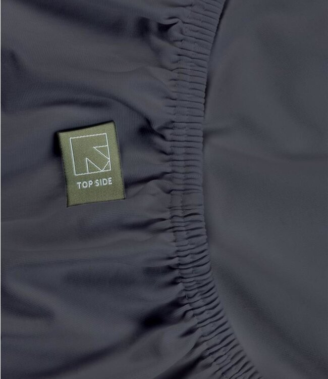 Dutch Design Organic Jersey Hoeslaken Grey