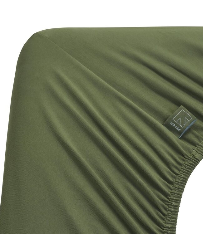 Dutch Design Organic Jersey Hoeslaken Green