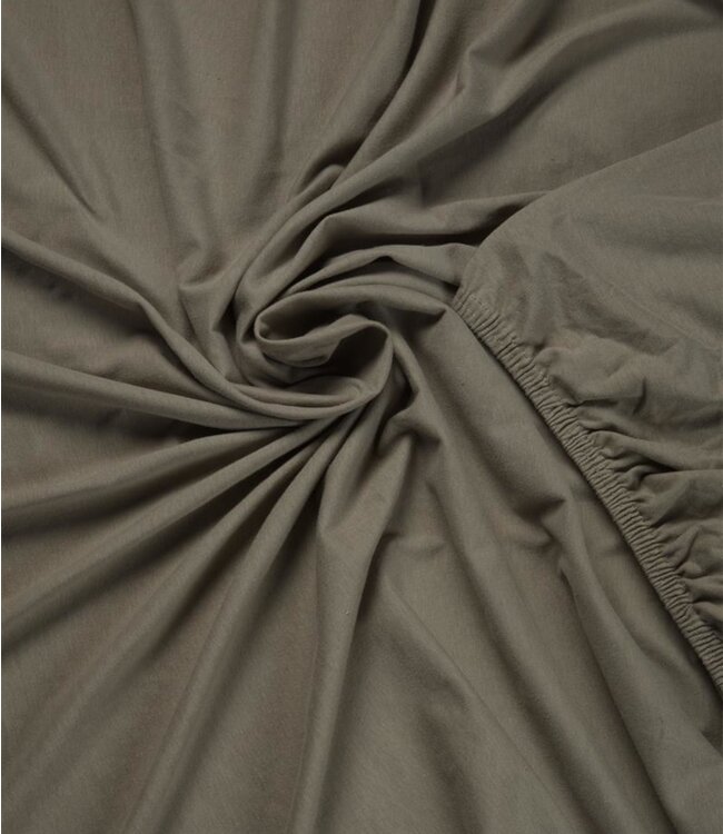 Beddinghouse Topper Stretch Hoeslaken Jersey Taupe