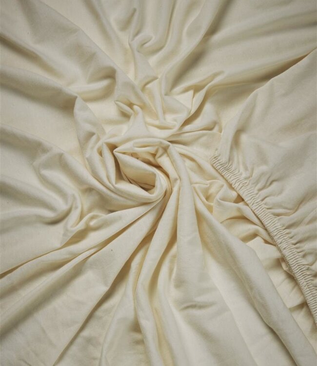 Beddinghouse Topper Strech Hoeslaken Jersey Off White