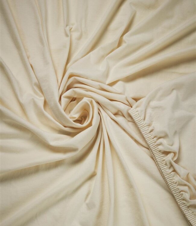 Beddinghouse Topper Stretch Hoeslaken Jersey Natural