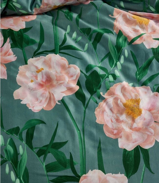 Essenza Dekbedovertrek Dorothea Soft Teal 200 x 200/220