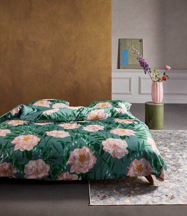 Essenza Dekbedovertrek Dorothea Soft Teal 240 x 200/220