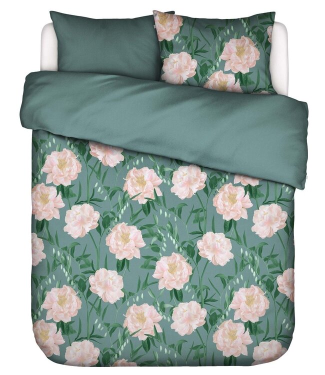 Essenza Dekbedovertrek Dorothea Soft Teal 260 x 200/220