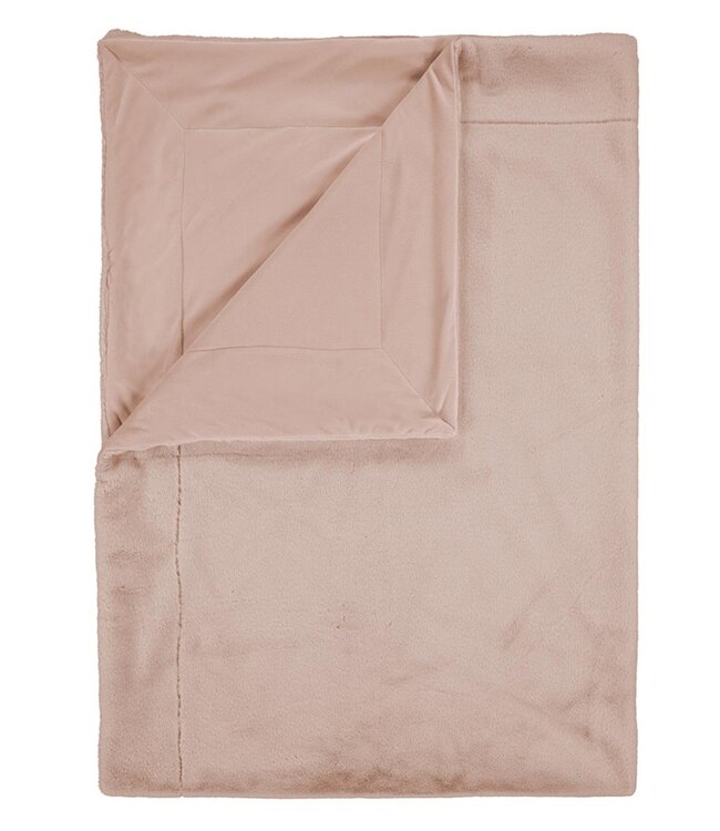 Essenza Plaid Furry Rose