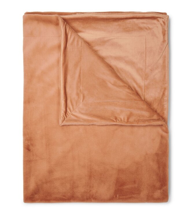 Essenza Plaid Furry Bright Terra