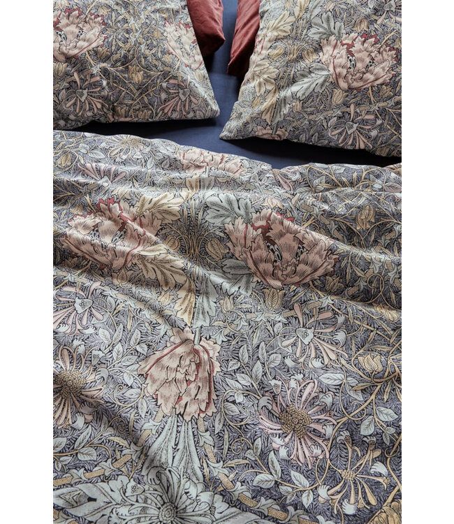 Ritzzly Dekbedovertrek met rits Scene Blue