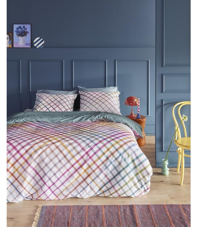 Beddinghouse Dekbedovertrek met rits Rosie Multi