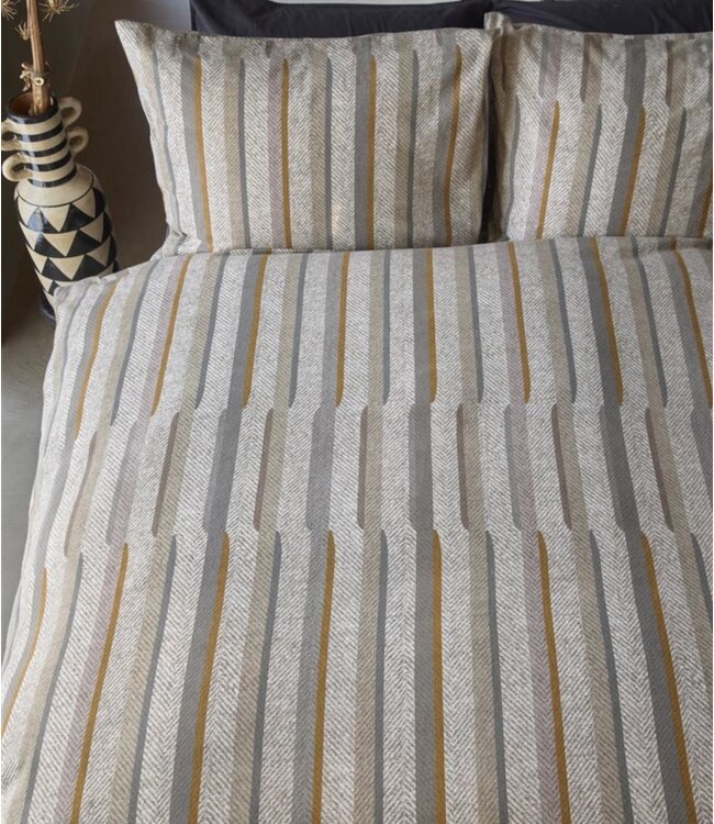 Ritzzz Dekbedovertrek met rits (3 zijdes) Annie Natural