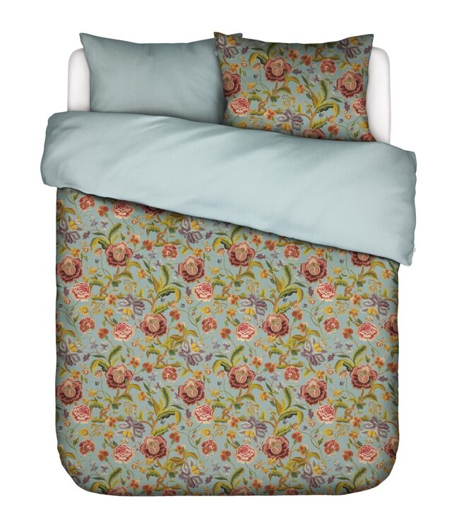 Essenza Dekbedovertrek Roselina Surf Green 200 x 200/220