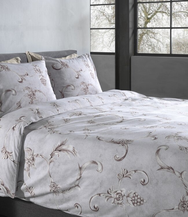 Ritzzz Dekbedovertrek met rits (3 zijdes) Rosalie Grey