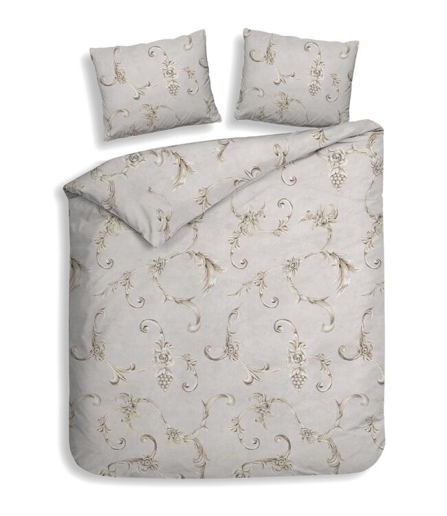 Ritzzz Dekbedovertrek met rits (3 zijdes) Rosalie Grey