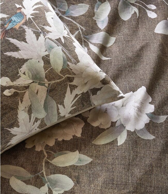 Beddinghouse Dekbedovertrek Thalasa Bruin