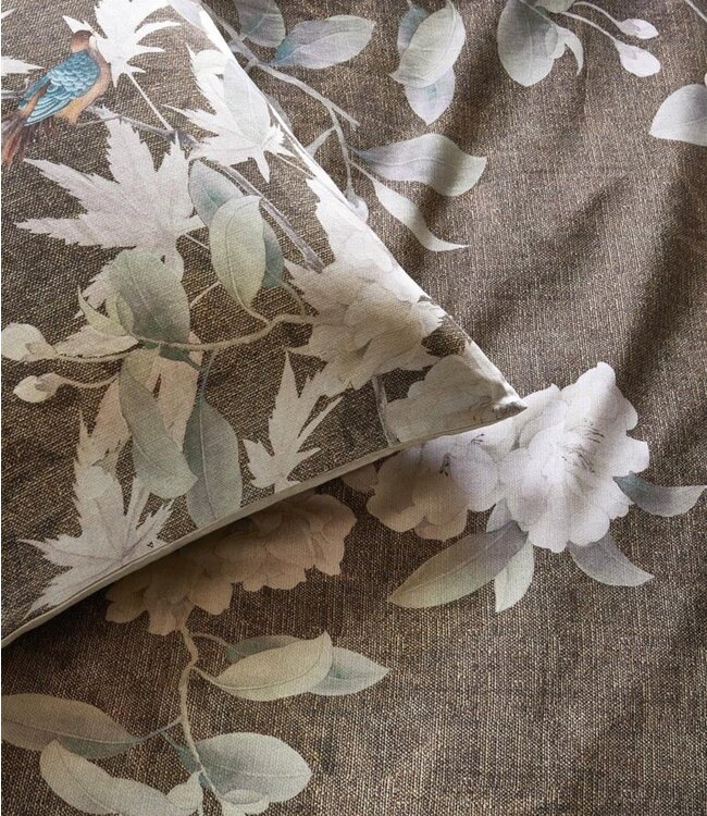 Beddinghouse Dekbedovertrek Thalasa Bruin 140 x 200/220