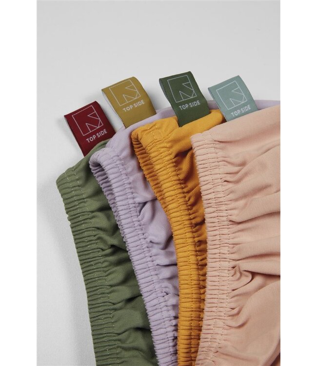 Dutch Design Topper Hoeslaken Organic Jersey Green