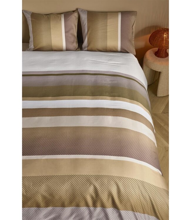 Beddinghouse Dekbedovertrek Rhys Goud 260 x 200/220