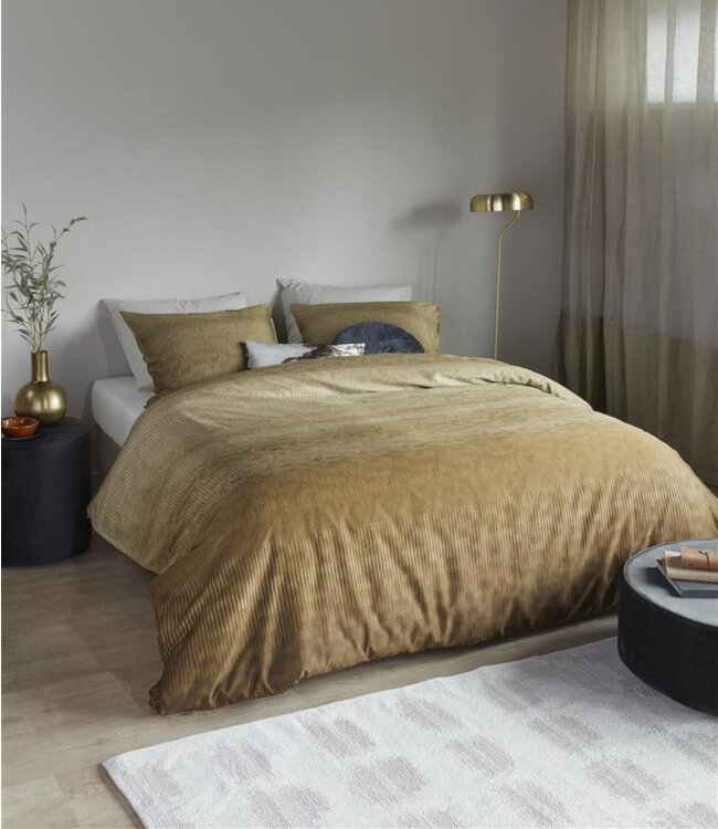 Beddinghouse Dekbedovertrek Lexi Goud 260 x 200/220