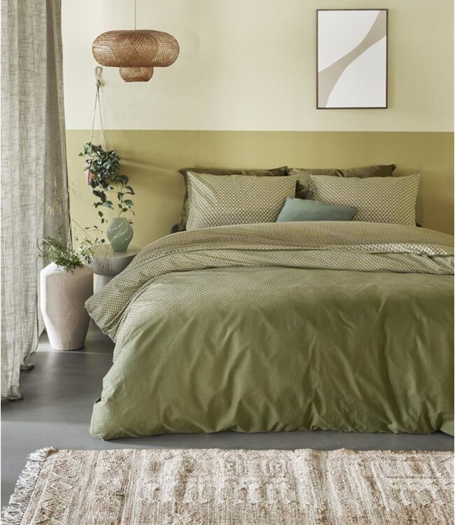 Beddinghouse Dekbedovertrek Jimmy Groen 260 x 200/220