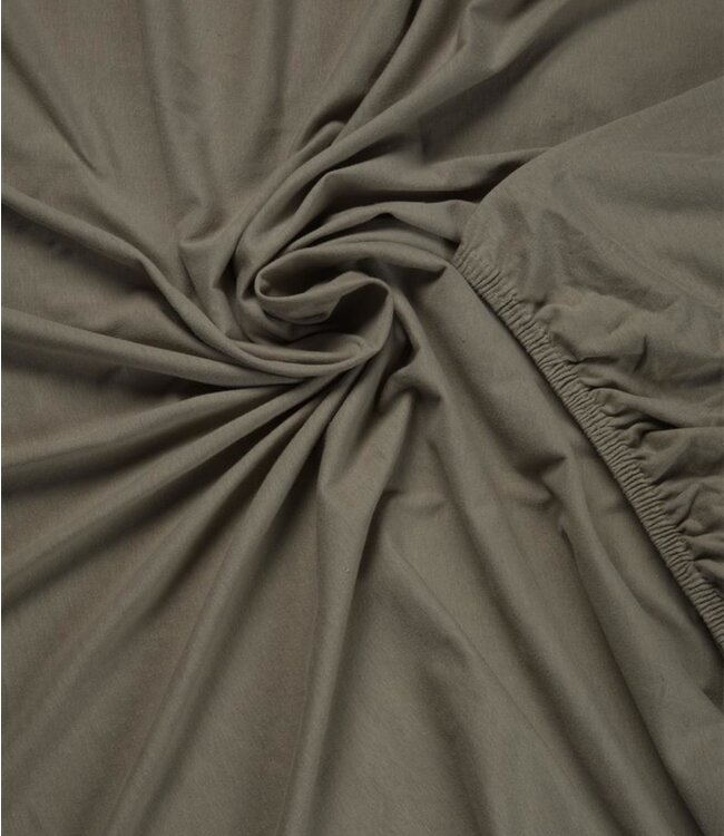 Beddinghouse Topper Hoeslaken Jersey Taupe