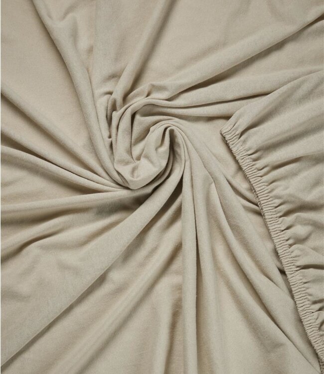 Beddinghouse Topper Hoeslaken Jersey Zand